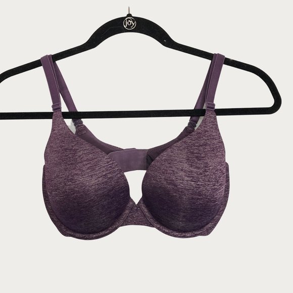 Victoria's Secret Other - Victoria's Secret Purple Padded Perfect Coverage Bra 32DD / 32E